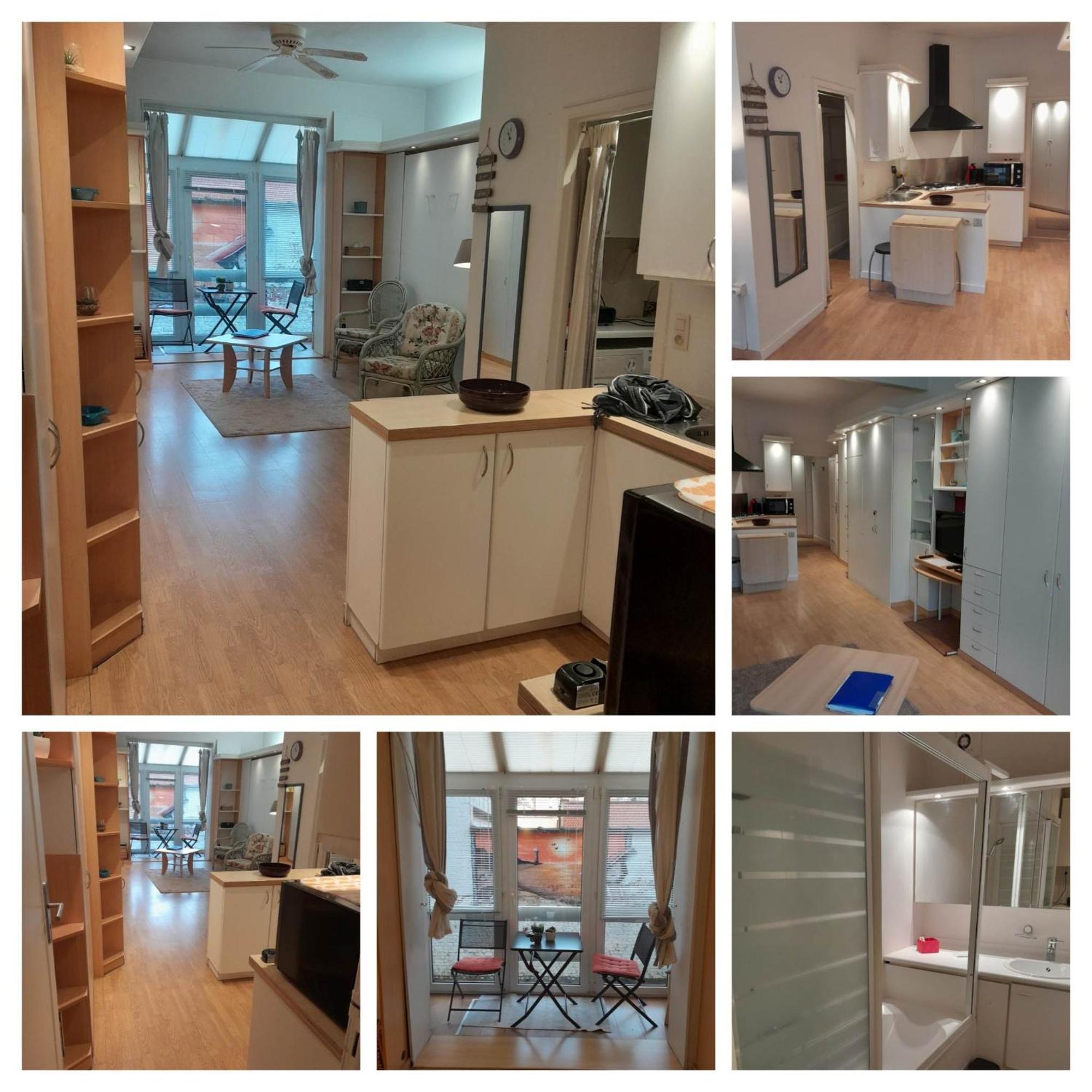 Studio Spacieux 50 M2 Pour 2+2 Tout Confort Knokke-Heist Exterior foto
